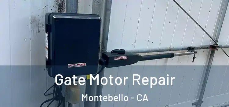 Gate Motor Repair Montebello - CA
